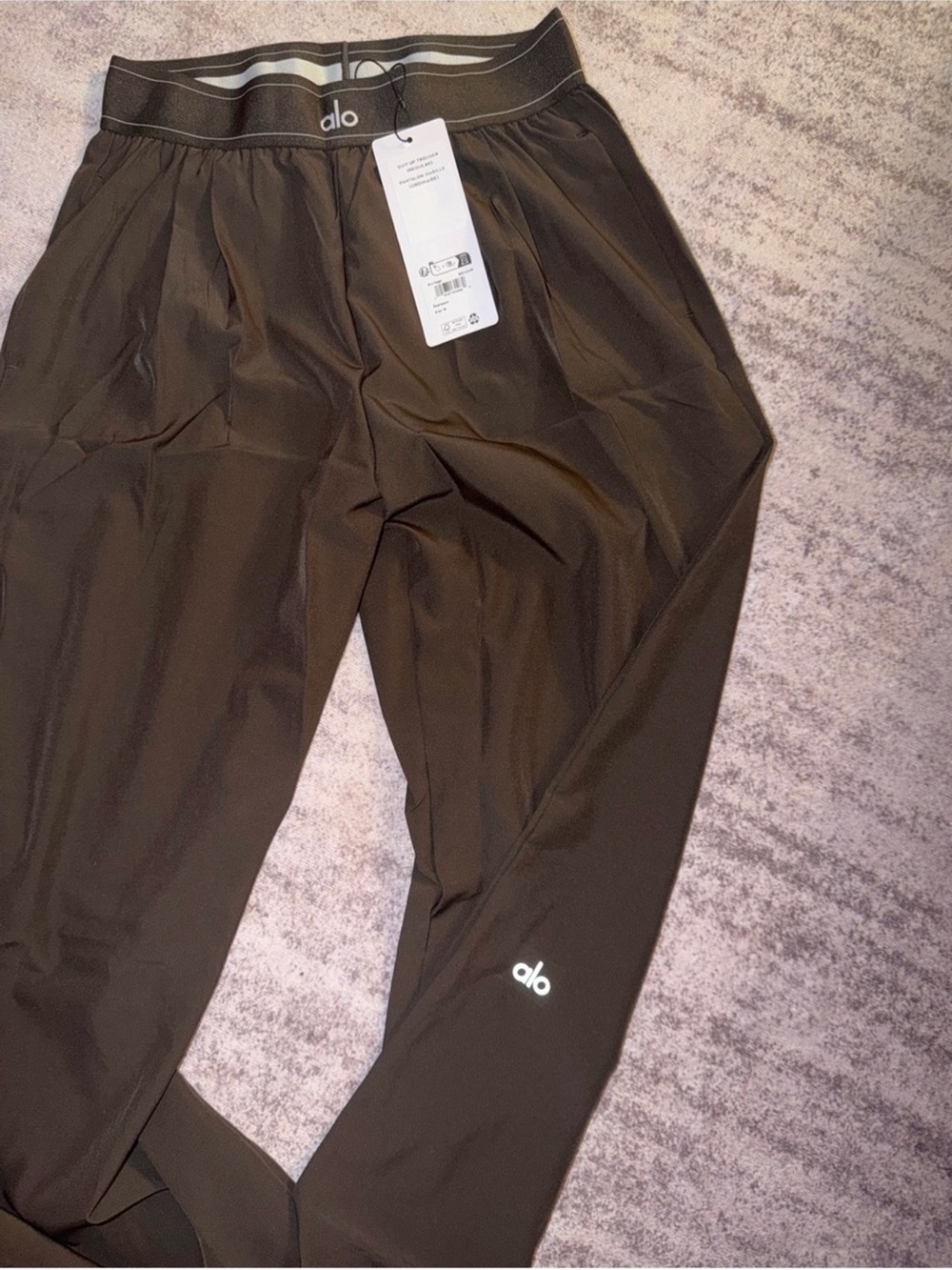 ALO Yoga brown High-Waist Leggings